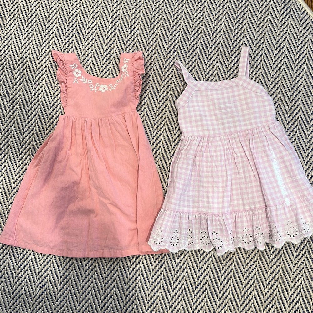 Lot of two sundresses: Cat and Jack and Jojo Maman Bebe size 3T